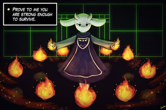 Undertale Toriel Prove Yourself By Luminaura