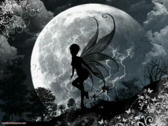 Fairy In Moonlight Desktop Wallpaper HD