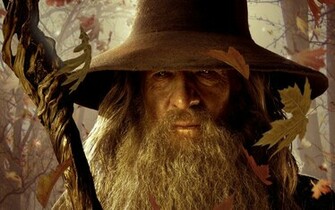 Gandalf The Gray Wallpaper Stock Photos