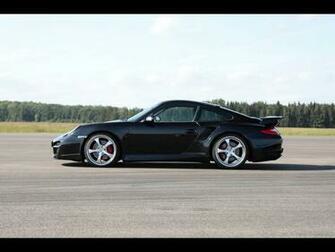 Techart Porsche Turbo Aerodynamic Kit Ii Black Side