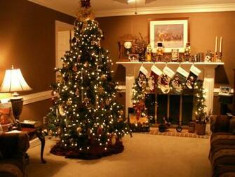 Christmas Fireplace Background Sf Wallpaper