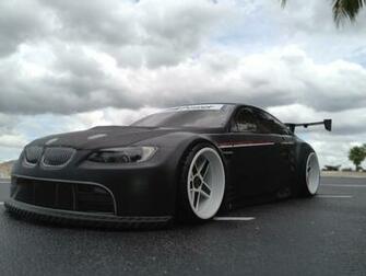 Auto Wallpaper HD Matte Black Bmw