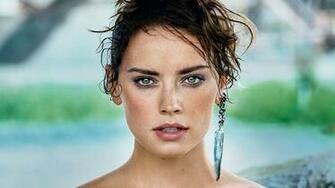 Daisy Ridley Vogue Photoshoot Wallpaper And Stock