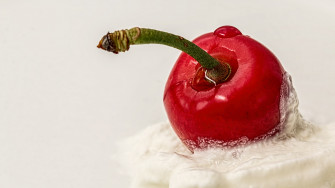 Wallpaper Id Cherry Cream Red Dessert Sweet White Summer