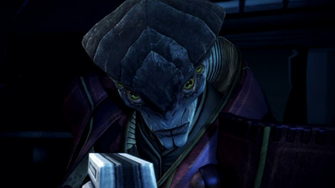 Prothean Smirk Mass Effect Wallpaper