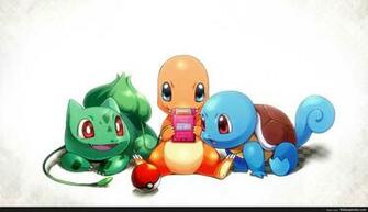 Kanto Starters Wallpaper HD