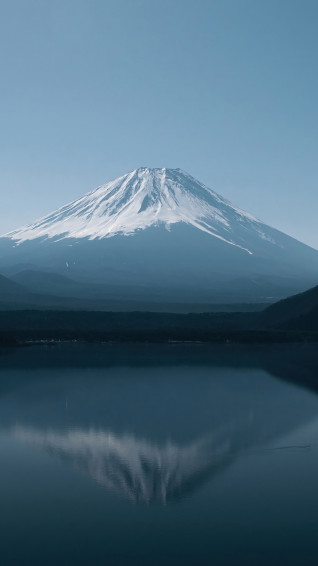 Mount Fuji Lake Scenery 4k Wallpaper iPhone HD Phone 8150g
