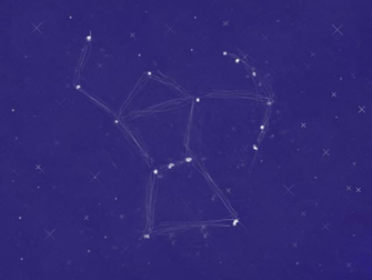 Orion Constellation By Frayedfire