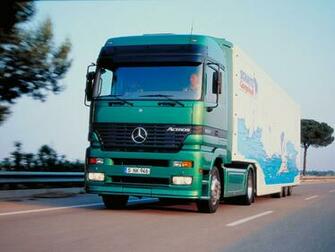 Wallpaper Mercedes Truck Actros