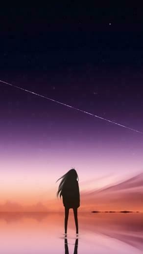 Sad Anime iPhone Wallpaper Image