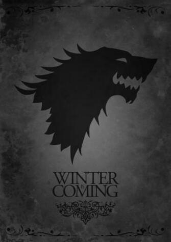 Winter Is Coming Wallpaper iPhone Art Print
