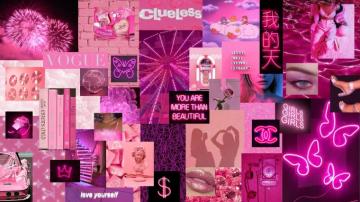Pink Aesthetic Background Laptop HD