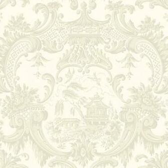 Chippendale China Ivory Wallpaper Archive Anthology Cole Son