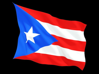 Pin Puerto Rico Flags
