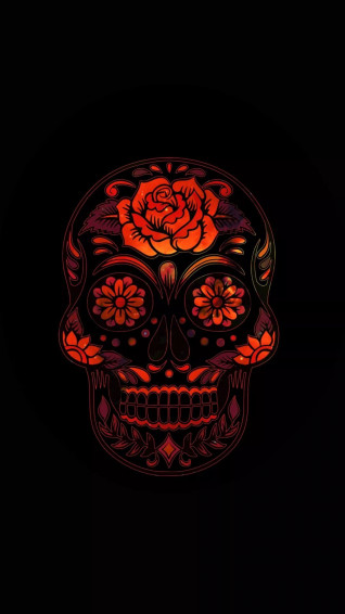 iPhone Skull Wallpaper