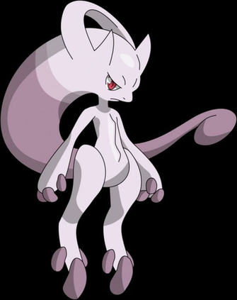 Mewtwo Mega Y By Seradnarender