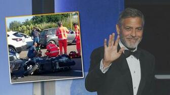 Actor George Clooney Recovering After Serious Motorcycle Crash In