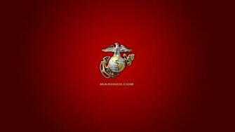 Ega Us Marines Corps Red Background Wallpaper Hq