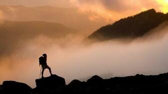 Hiking HD Wallpaper Background