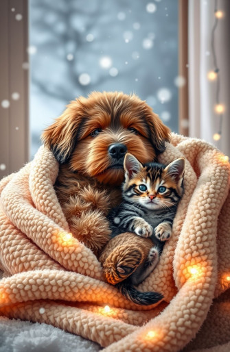 Winter Pet Wallpaper