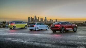 Volkswagen I D Crozz Concept And Family HD Wallpaper
