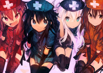 Portrait Hibiki Kancolle Akatsuki Nurse