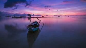 Purple Sunrise Wallpaper HD