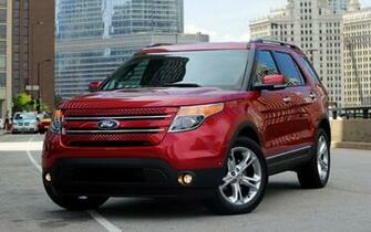 Ford Explorer Interior Wallpaper Red