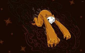 Furry Monster Wallpaper Vector