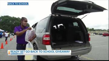 Garden City Caps Off Back To School Giveaways Wsav Tv