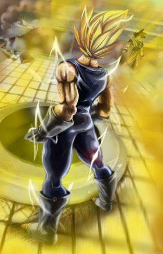 Majin Vegeta By Lucashartes