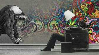 Awesome Psychedelic Alien Surreal HD Wallpaper Desktop