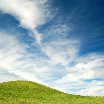 Simple Abstract Landscape Wallpaper