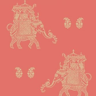 Pink Elephant Ophelia Kismet Wallpaper By A Street