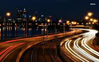 Pixel Desktop Wallpaper City Lights World Iwallscreen