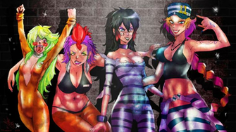 Nanbaka Girls By Artiom1q2w
