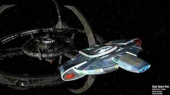 Deep Space Nine Star Trek Futuristic Television Sci Fi Spaceship