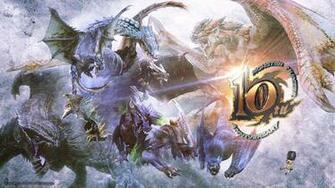 Monster Hunter S 10th Anniversary Wallpaper