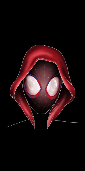 Minimal Movie Artwork Miles Morales Spider Man