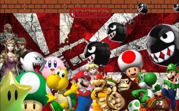 Nintendo Characters Desktop Wallpaper On