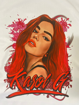 Result Image Of Karol G Pink Hair Wallpaper