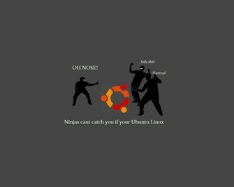 Linux Ubuntu Wallpaper Ninjas Cant Catch
