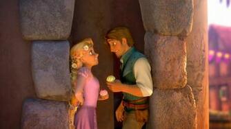 Rapunzel And Flynn Love Wallpaper HD Disney Movies