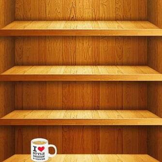 Book Shelf Wallpaper For Apple iPad Mini