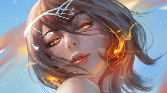 Fire Anime Wallpaper