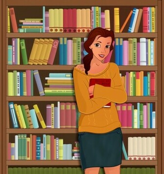 Modern Disney Princess Belle By Ladybug
