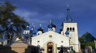 Russian Orthodox Cathedral In Bishkek Wallpaper13