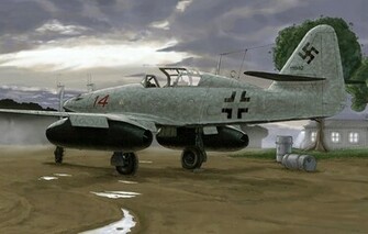 Me German Jet Double Night Fighter Interceptor Fug Neptune