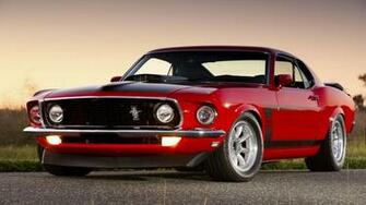 Cars Ford Mustang Boss Muscle Car Wallpaper