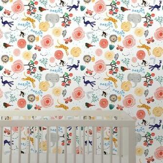 Wallcandy Arts Wee Gallery Jungle Wallpaper Allmodern